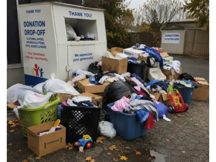 Before Donation Drop-Offs