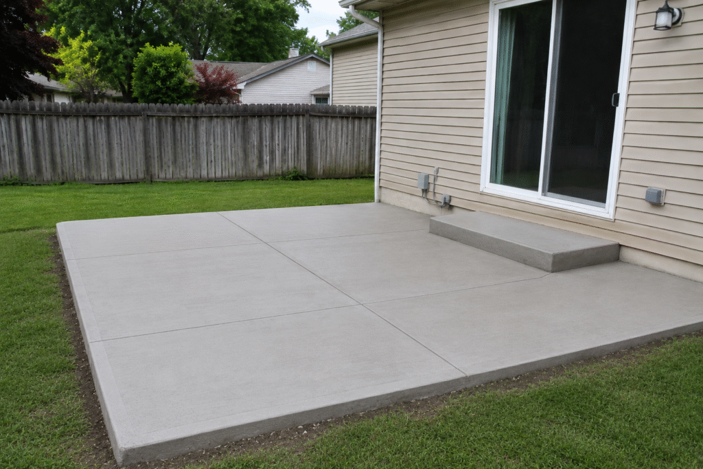 Concrete Patio Removal after
